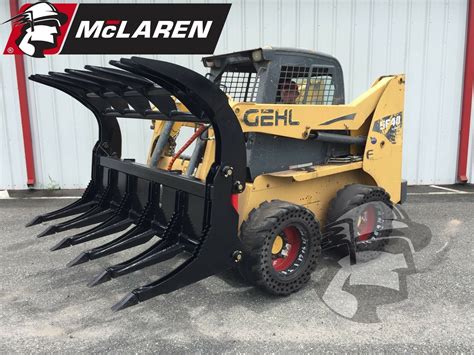 grapples for skid steer|heavy duty skid steer grapple.